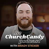 ChurchCandy with Brady Sticker