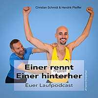 Einer rennt Einer hinterher