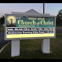 Ridge Road Church of Christ - Sermons