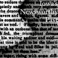 Iowa's Newsworthy Past
