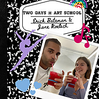 Two Gays @ Art School