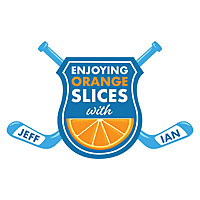 Enjoying Orange Slices with Jeff & Ian