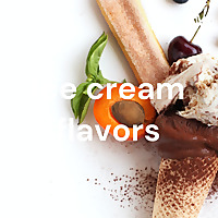 Ice cream flavors