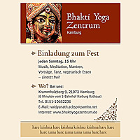 Vorträge im Bhakti Yoga Zentrum Hamburg
