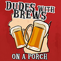 Dudes with Brews on a Porch