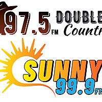 97.5 FM Double K Country/Sunny 99.9
