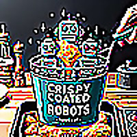 Crispy Coated Robots