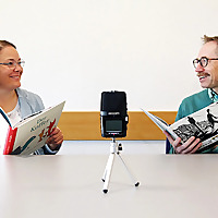 'Ich höre was, was du nicht siehst.' - Der Bilderbuchpodcast mit Lena und Gert