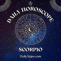 Scorpio Daily Horoscope