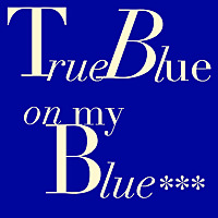 True Blue on my Blue