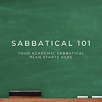 Sabbatical 101