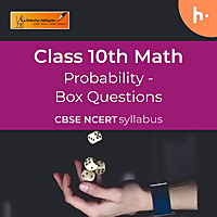 Box Questions | Probability | CBSE | Class 10 | Math