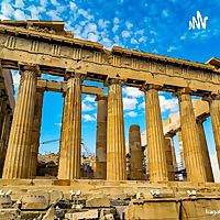 Acrópole de Atenas.