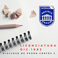 Discurso Director Pedro Cortés Flores