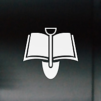 Book and Spade