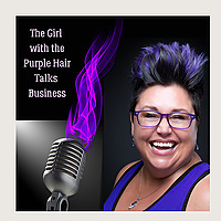The Girl With The Purple Hair Talks Business