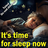 It's time for sleep now