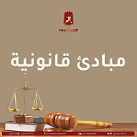 مبادئ قانونية