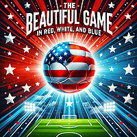The Beautiful Game in Red, White, and Blue!