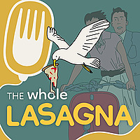 The whole lasagna