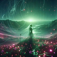 Whispers in Green Static