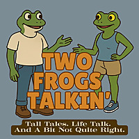 Two Frogs Talkin'