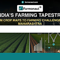 Unveiling India's Agricultural Landscape : From Crop Maps to Farming Challenges in Maharashtra