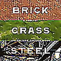 Brick, Grass (&) Steel