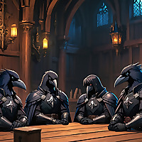 Corviknights of the Round Table